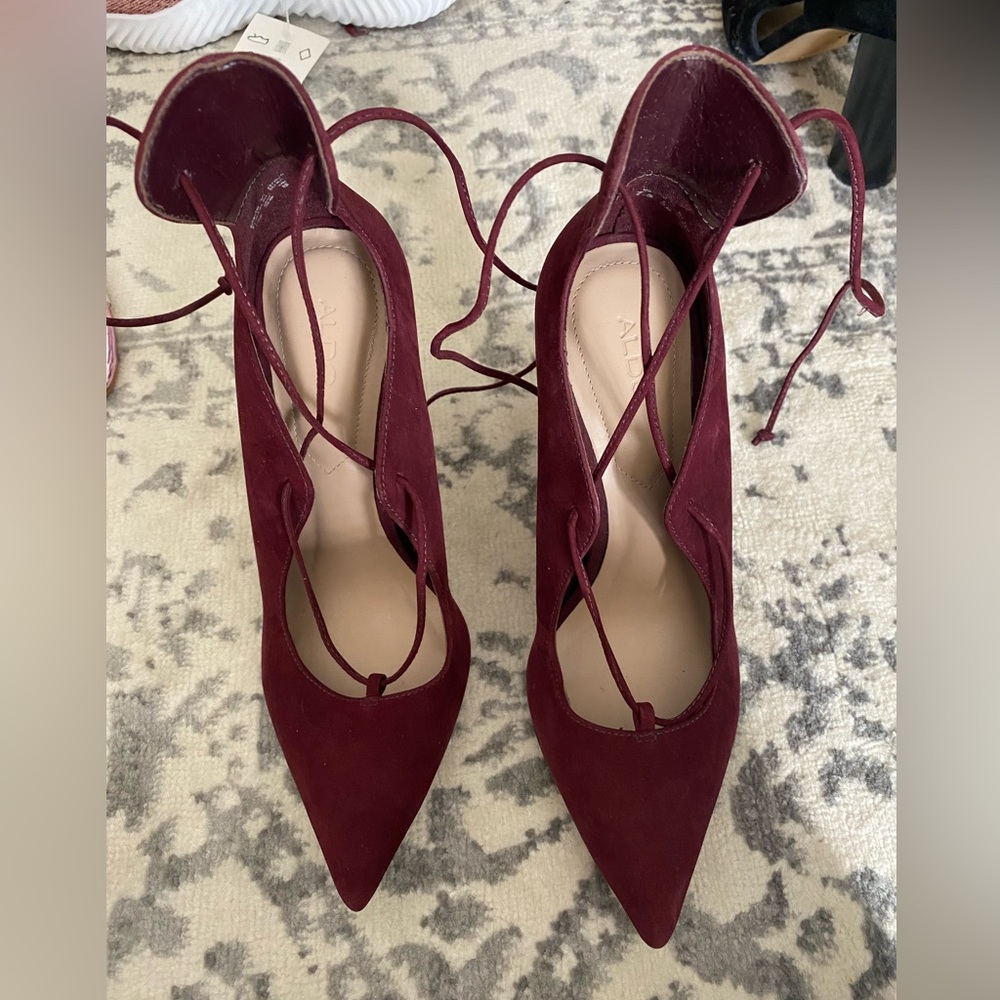 ALDO STRAPPY HEELS